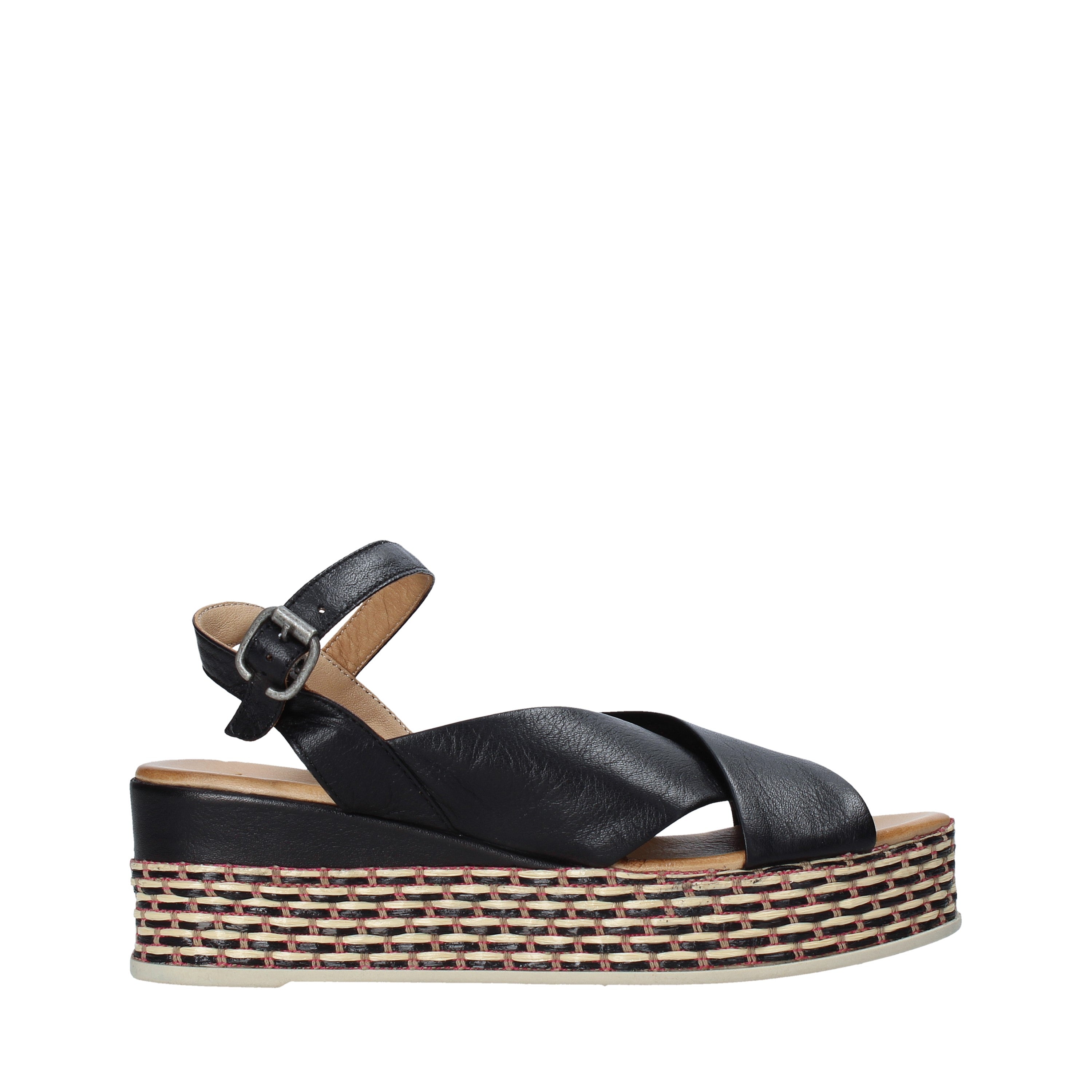 Sandali zeppa Nerop.scssr Bueno Shoes