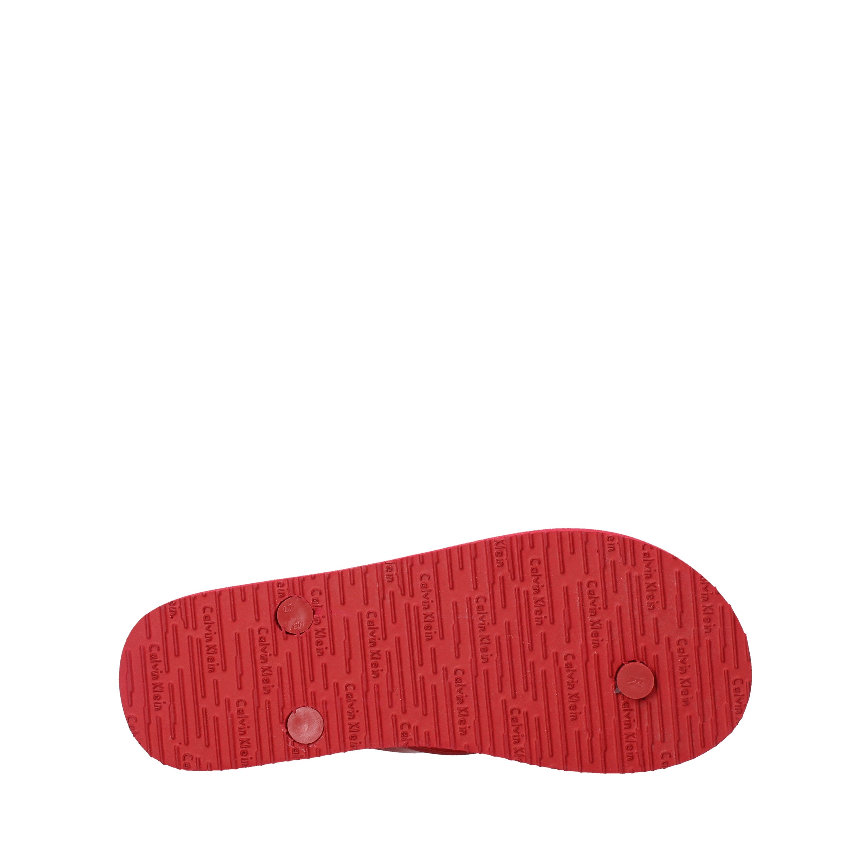 Infradito Rosso Calvin Klein