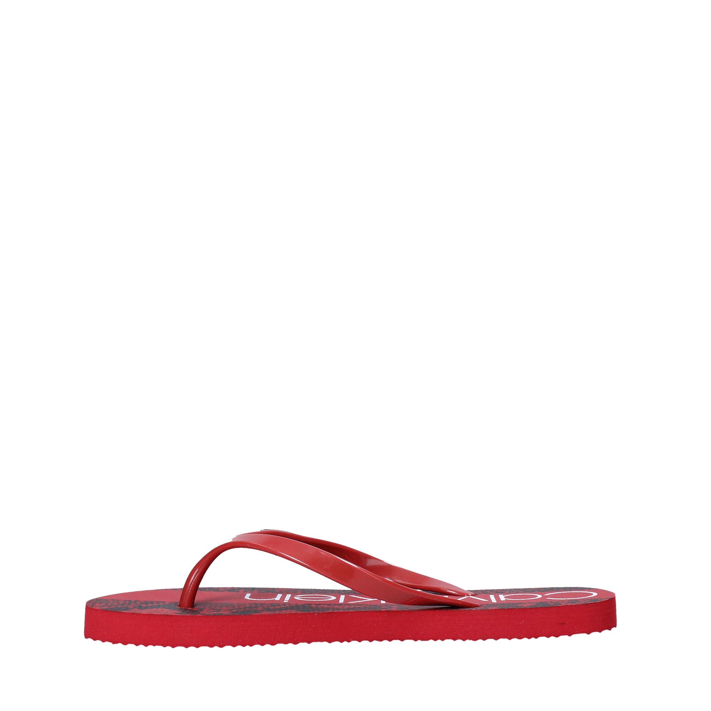 Infradito Rosso Calvin Klein