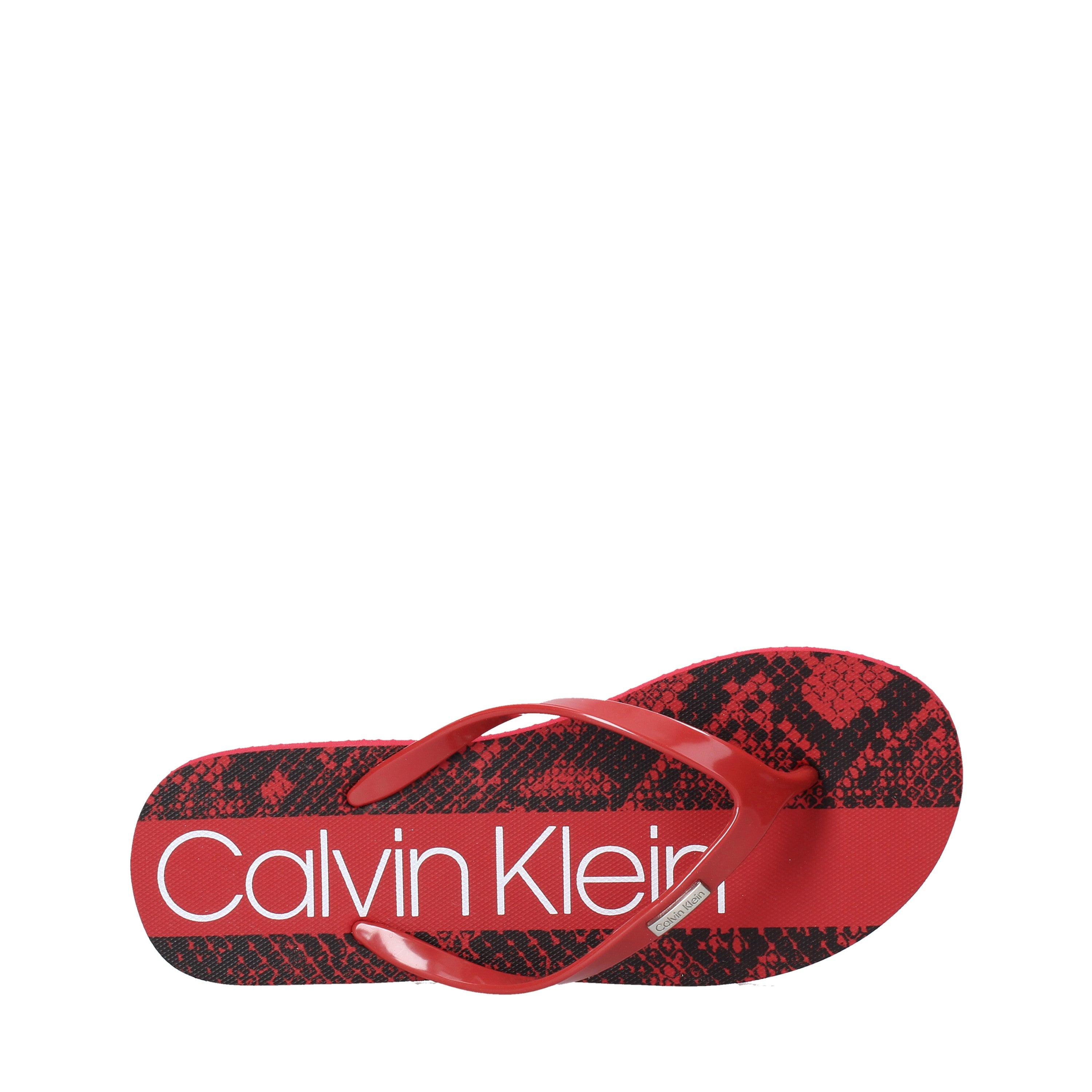 Infradito Rosso Calvin Klein