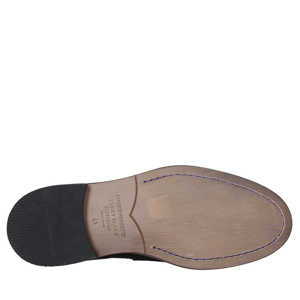 Mocassini Blu Marco Ferretti