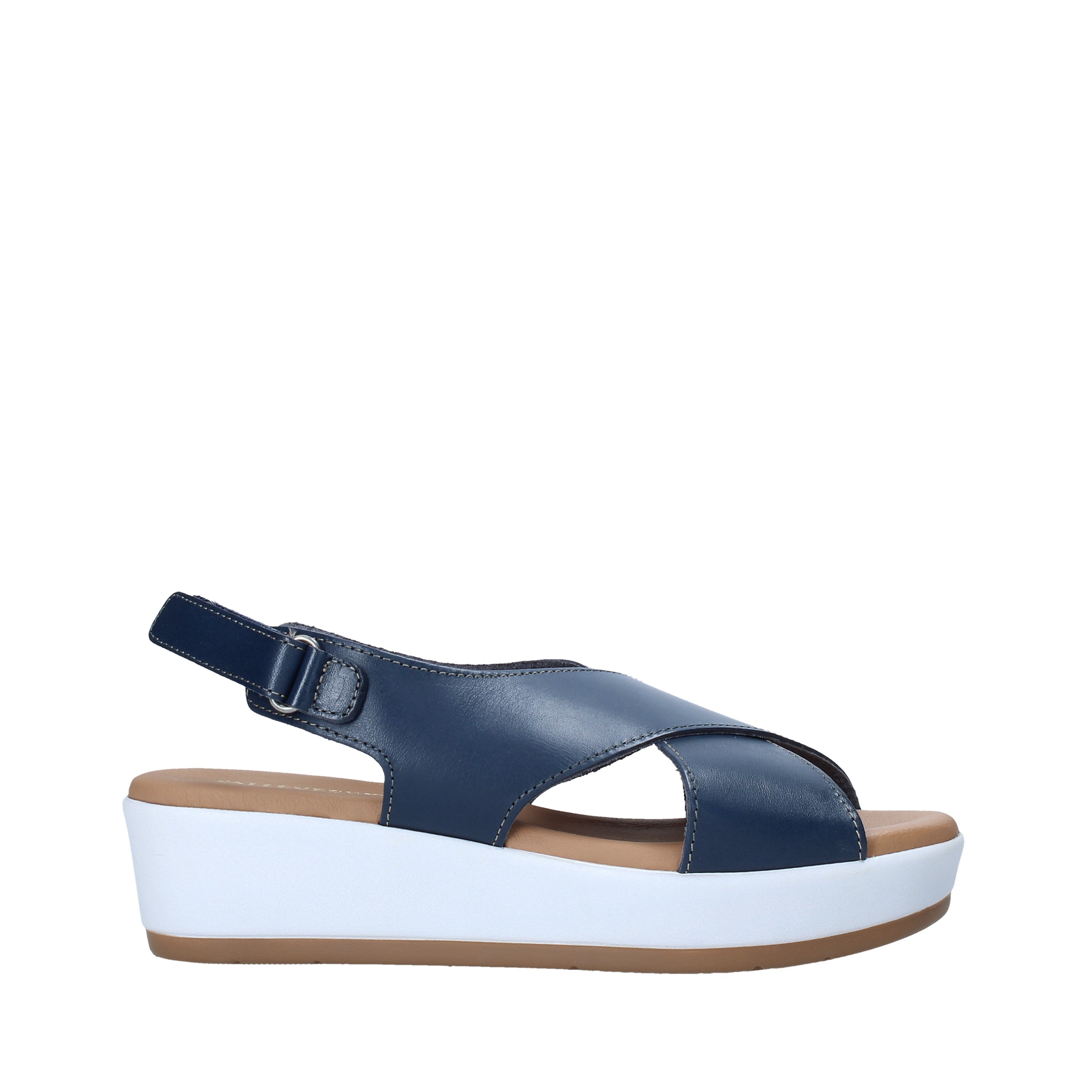 Sandali on sale blu zeppa