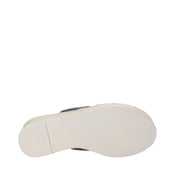 Sandali zeppa Blu Valleverde