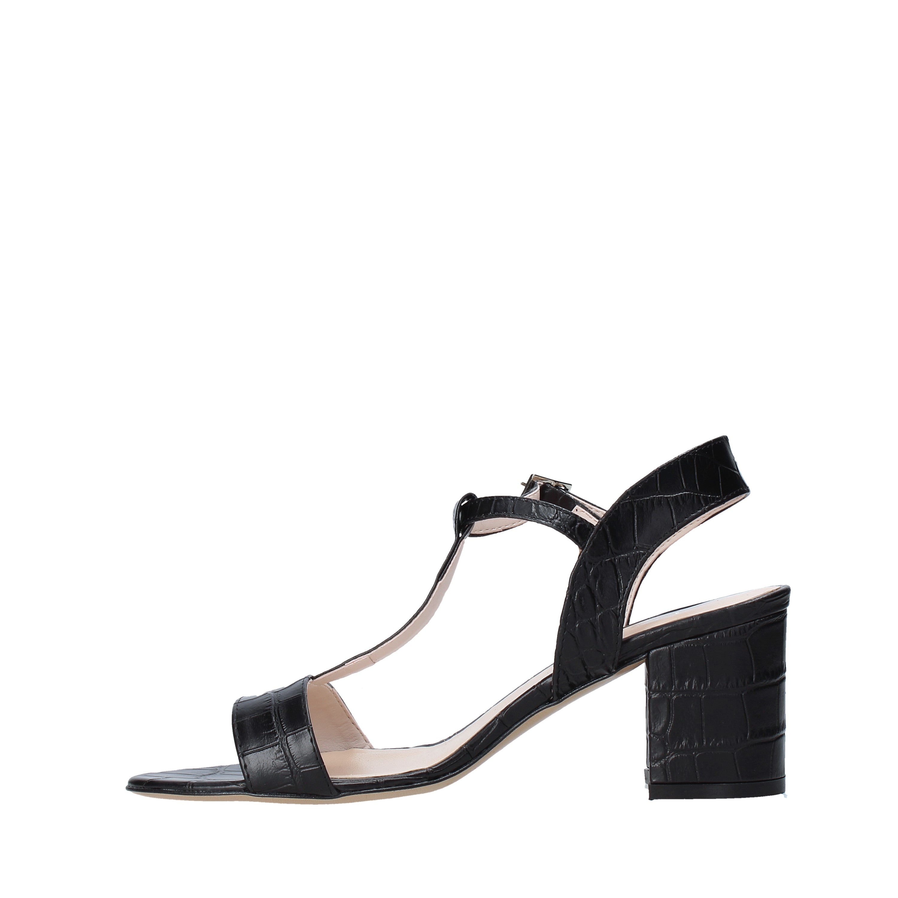 Sandali tacco Nero Cocco Casanova