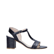 Sandali tacco Blu Scuro Casanova