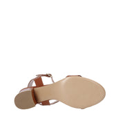 Sandali tacco Cammello Casanova