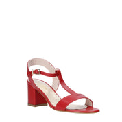 Sandali tacco Rosso Casanova