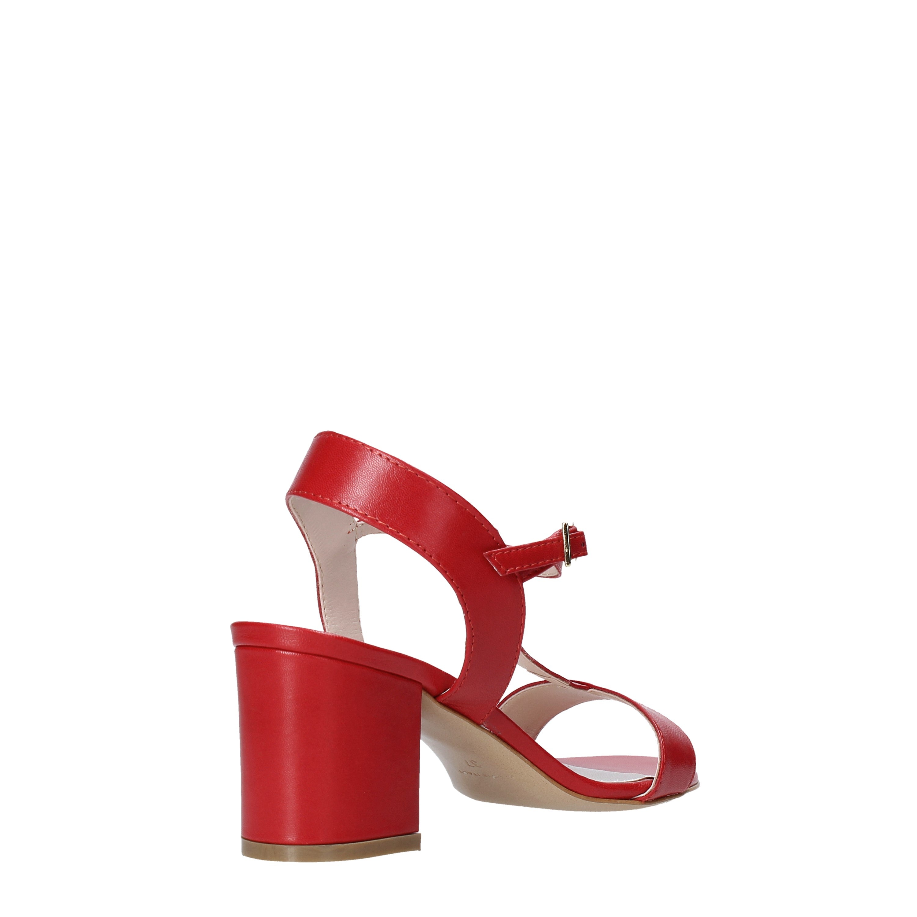 Sandali tacco Rosso Casanova