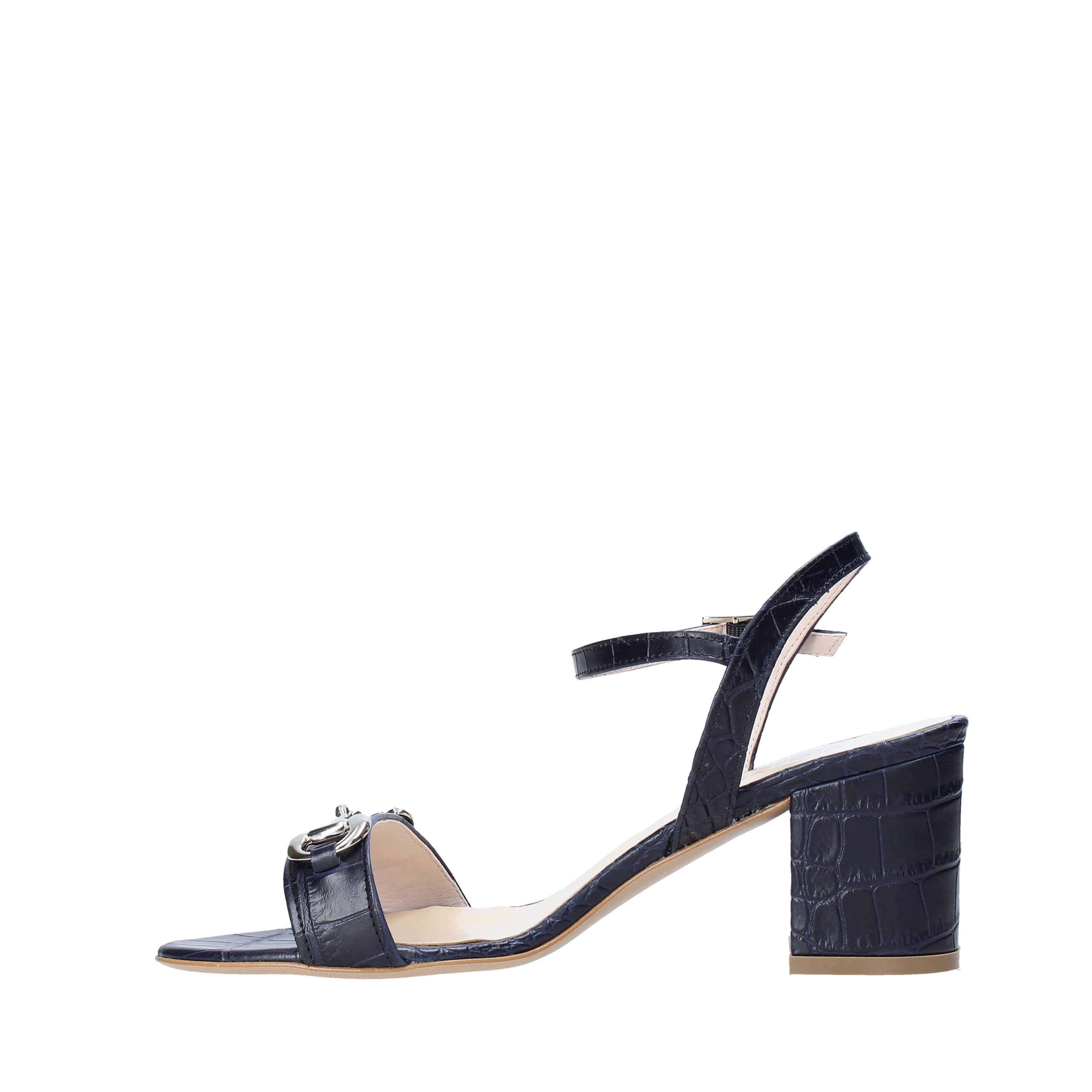 Sandali tacco Blu Casanova