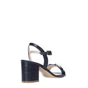 Sandali tacco Blu Casanova