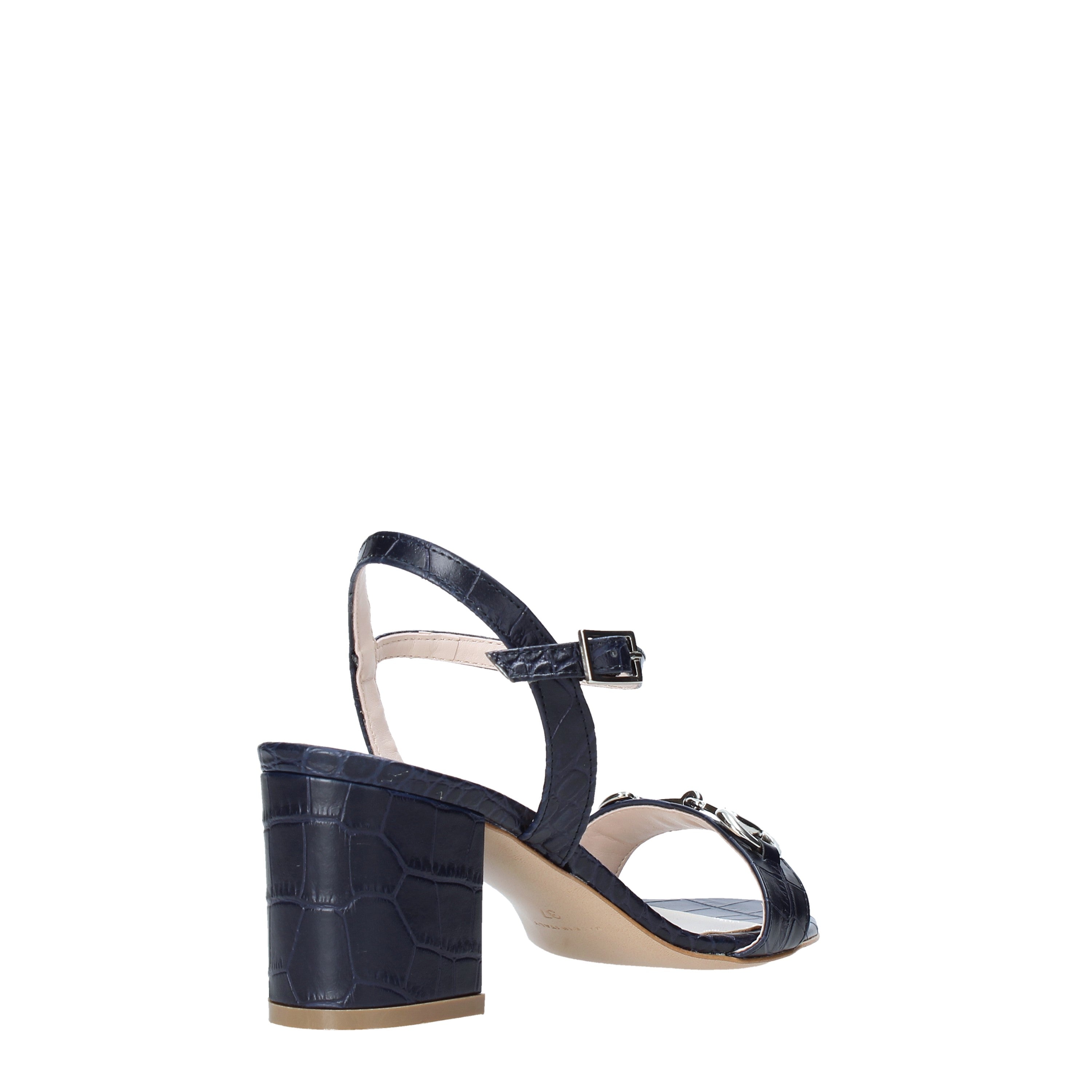 Sandali tacco Blu Casanova