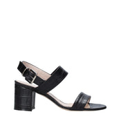 Sandali tacco Nero Cocco Casanova