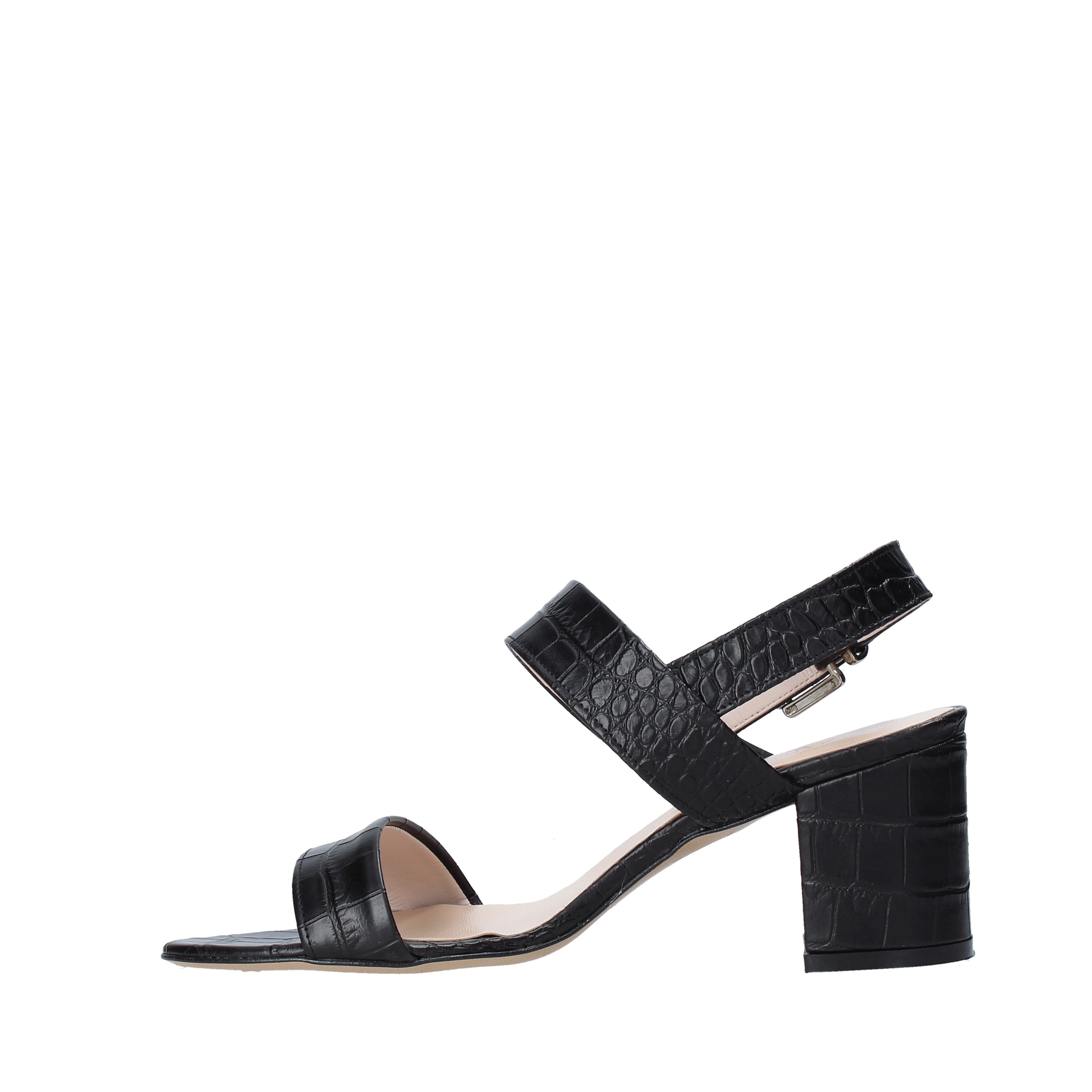 Sandali tacco Nero Cocco Casanova