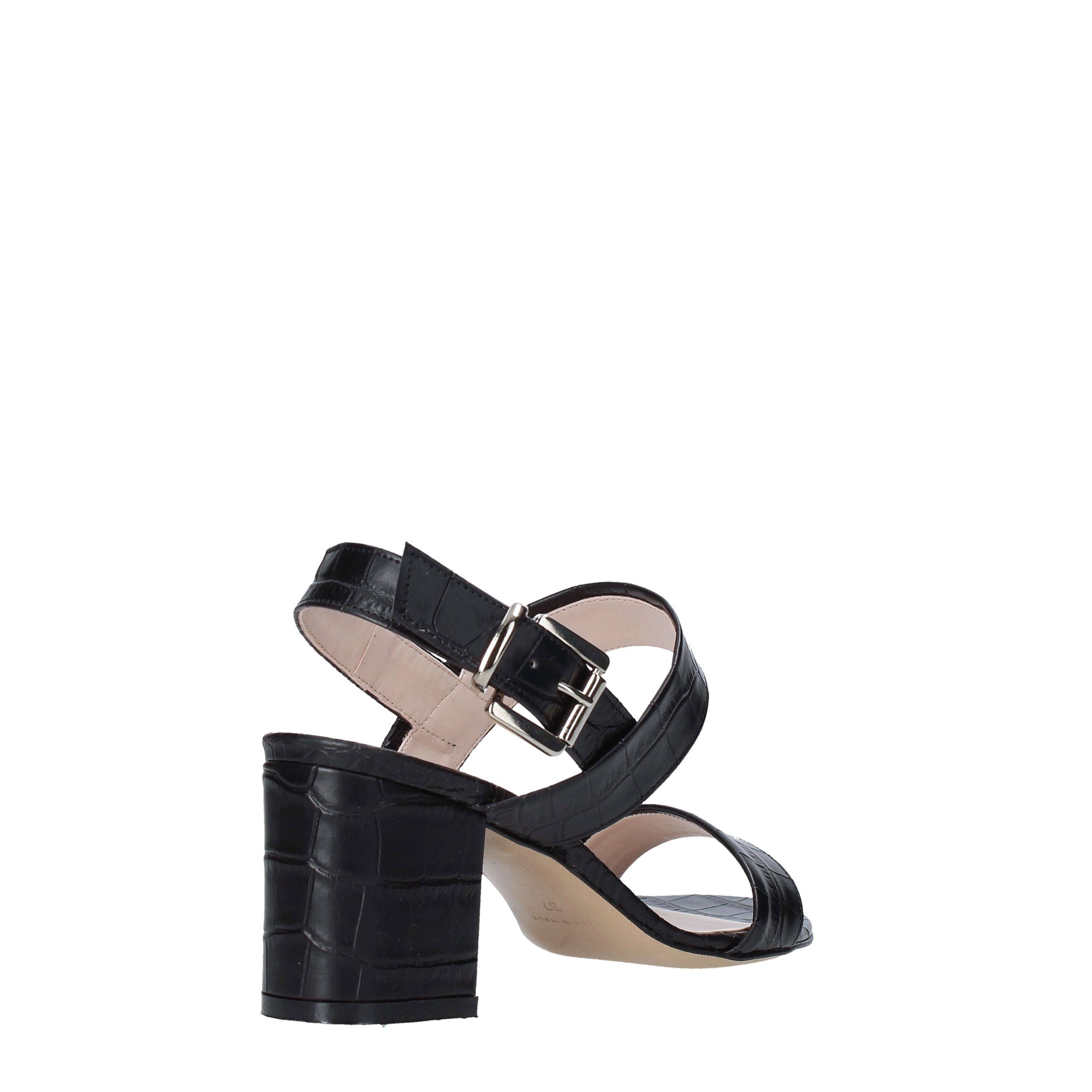 Sandali tacco Nero Cocco Casanova