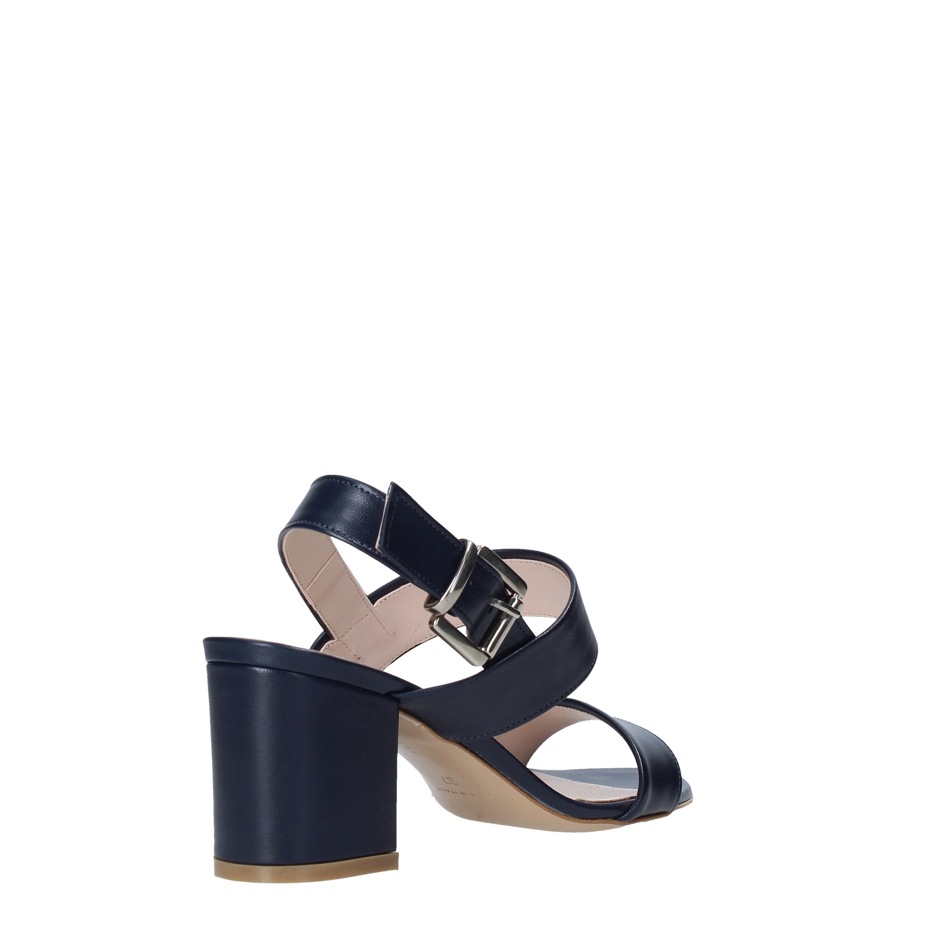 Sandali tacco Blu Casanova