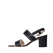 Sandali tacco Nero Cocco Casanova