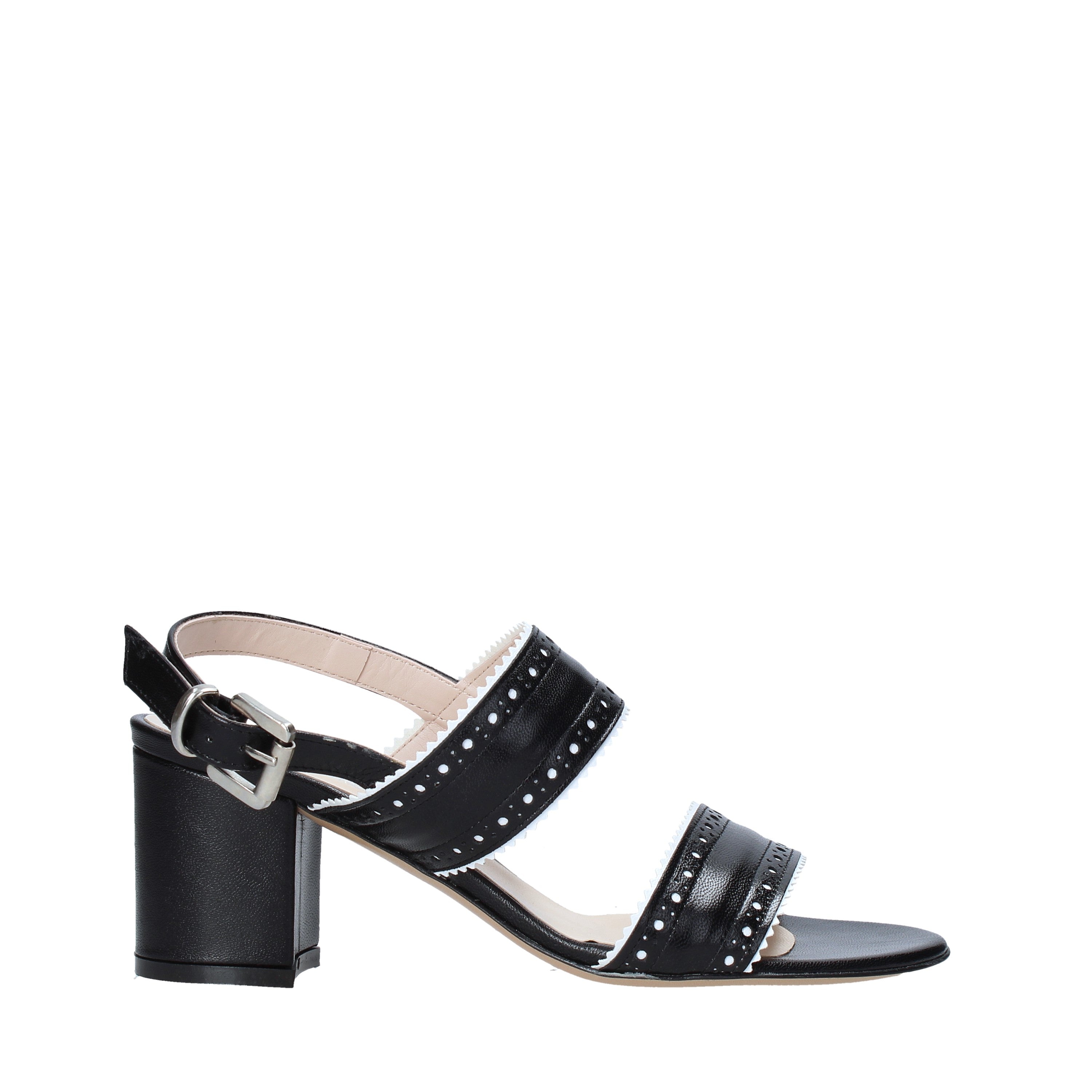 Sandali tacco Nero Casanova