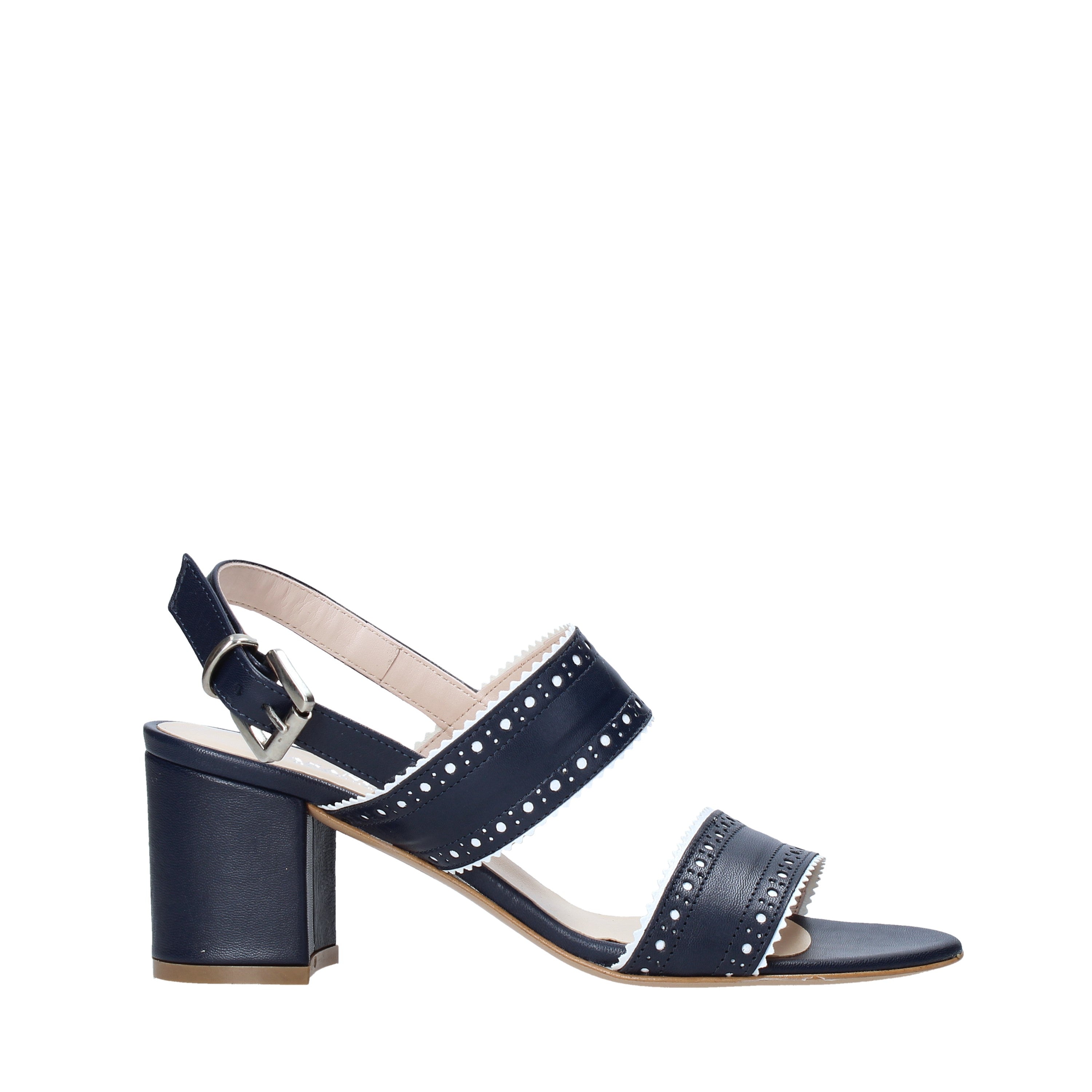 Sandali tacco Blu Casanova