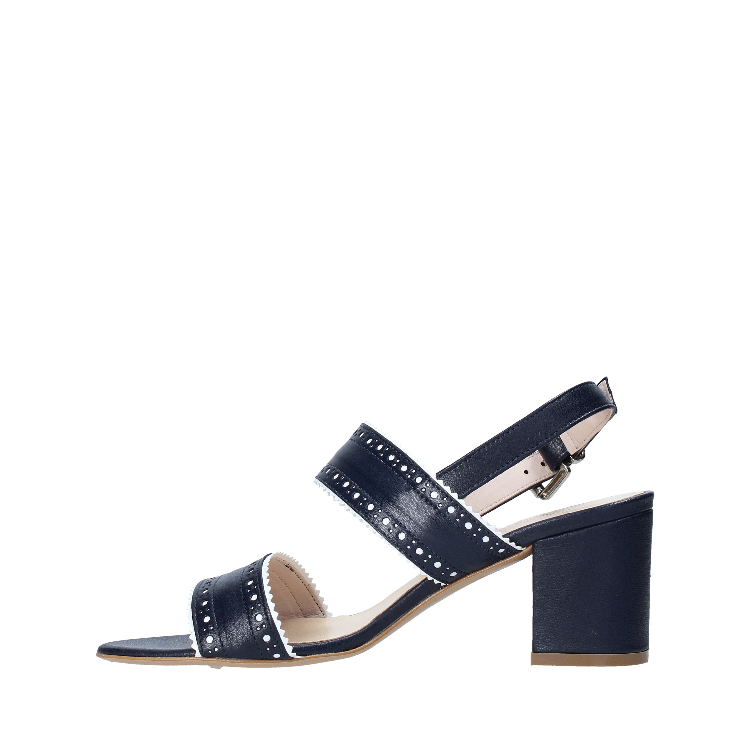 Sandali tacco Blu Casanova