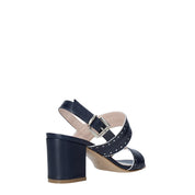 Sandali tacco Blu Casanova