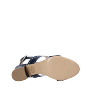 Sandali tacco Blu Casanova