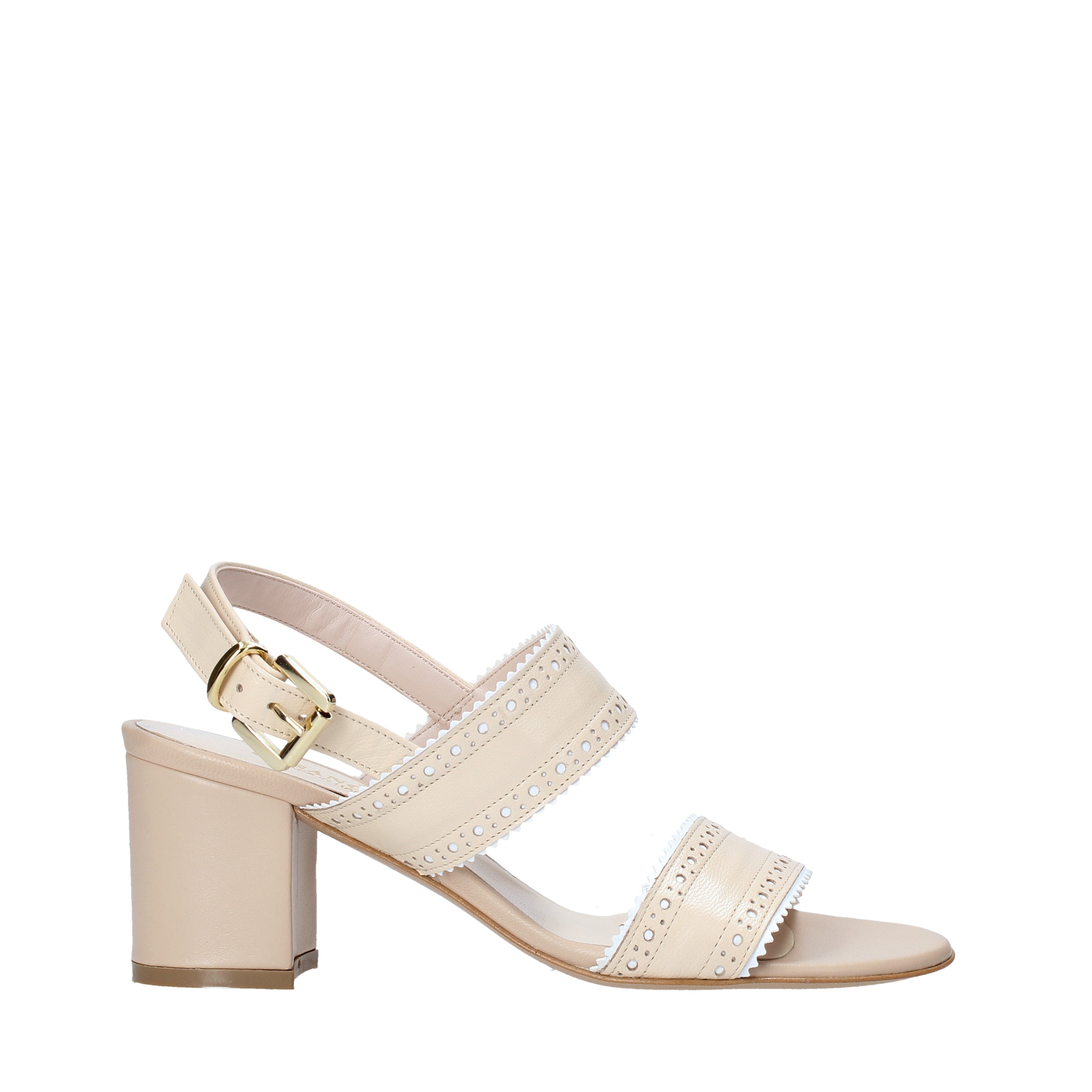Sandali tacco Beige Casanova