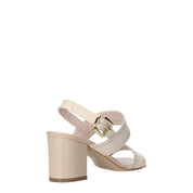 Sandali tacco Beige Casanova