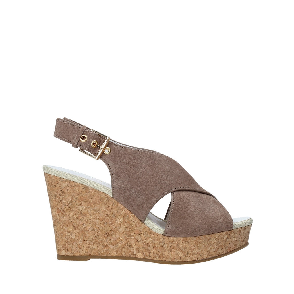 Sandali zeppa Marrone Lumberjack