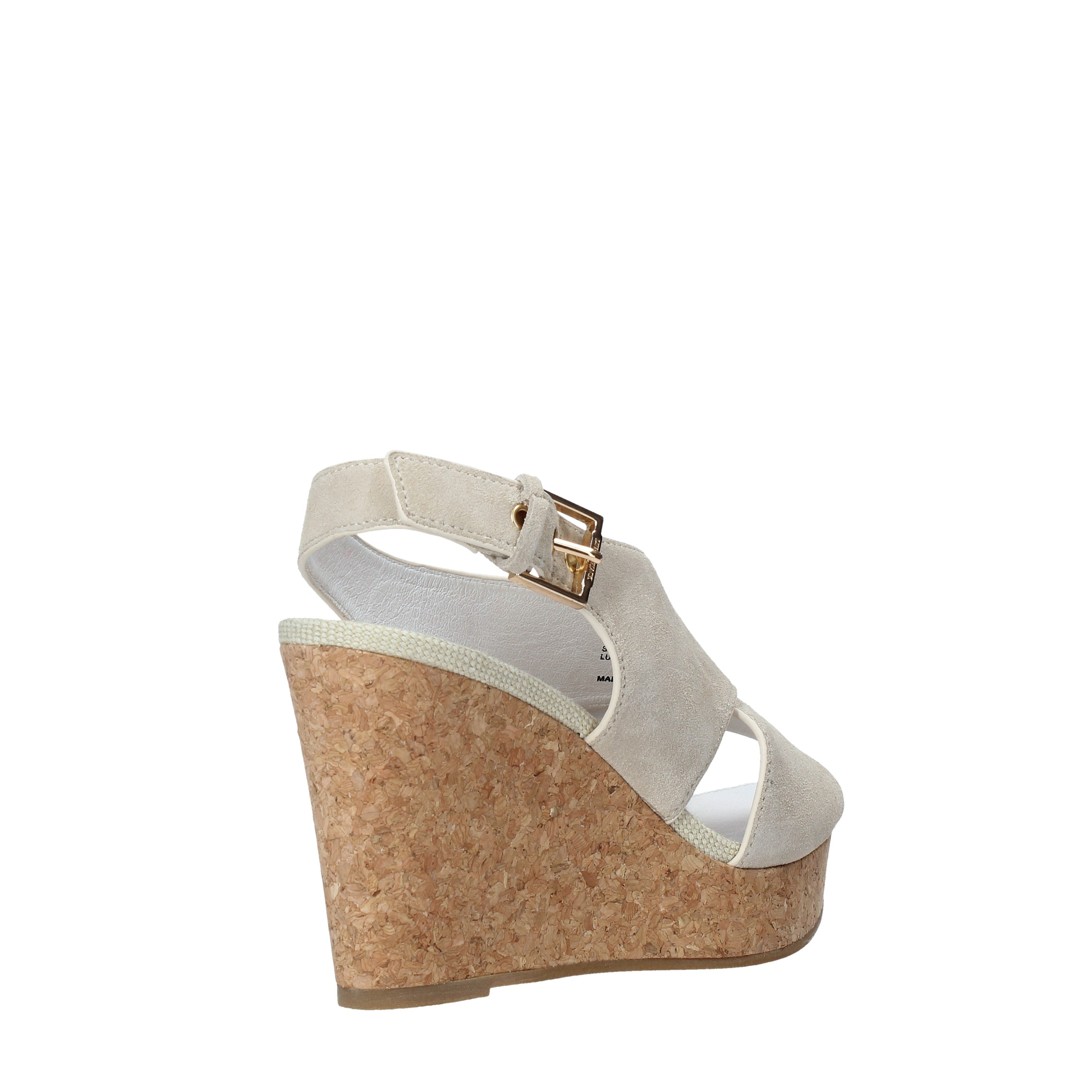 Sandali zeppa Beige Lumberjack