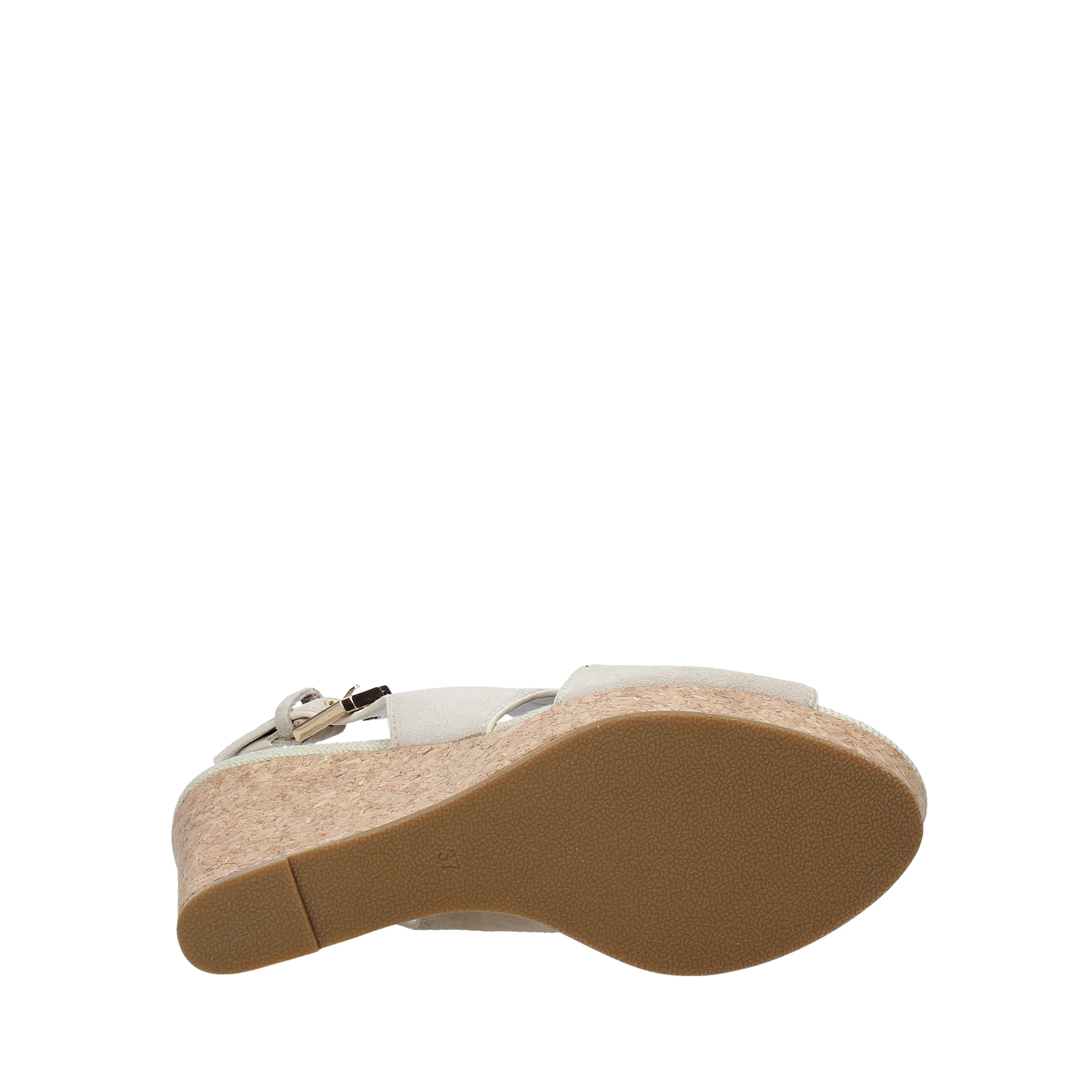 Sandali zeppa Beige Lumberjack
