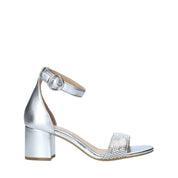 Sandali tacco Argento Apepazza