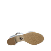 Sandali tacco Argento Apepazza