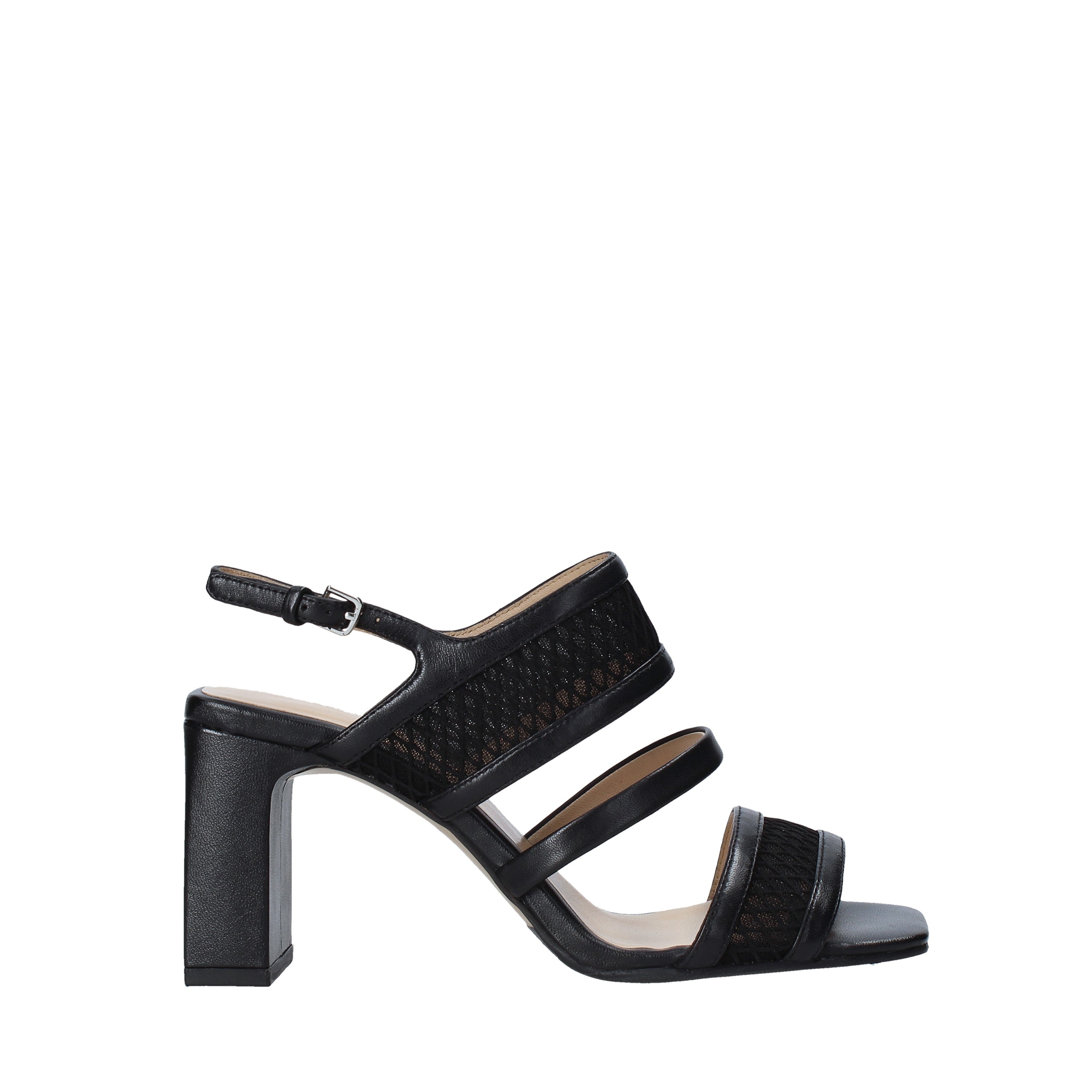 Sandali tacco Nero Apepazza