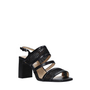 Sandali tacco Nero Apepazza