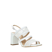 Sandali tacco Bianco Apepazza