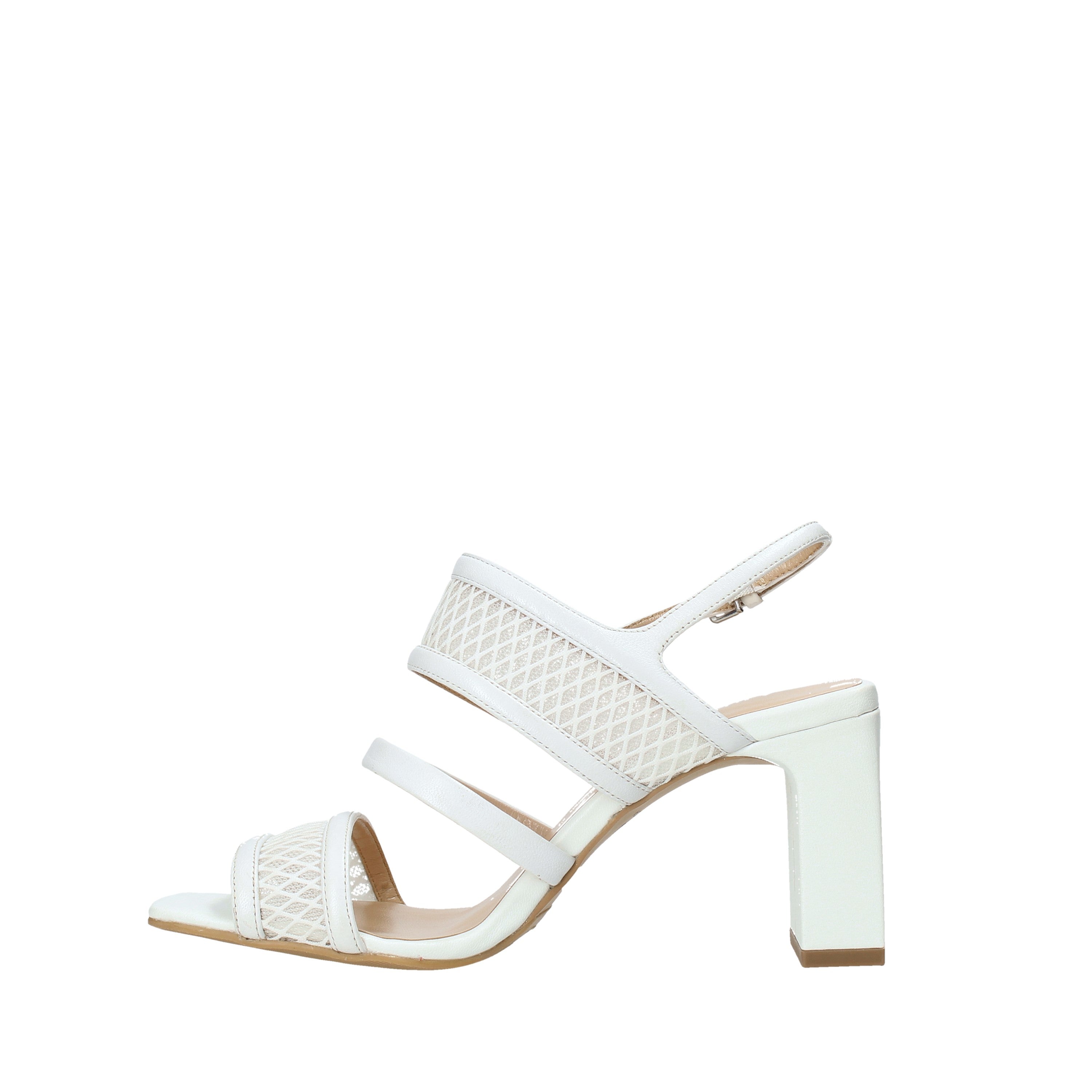 Sandali tacco Bianco Apepazza