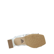 Sandali tacco Bianco Apepazza