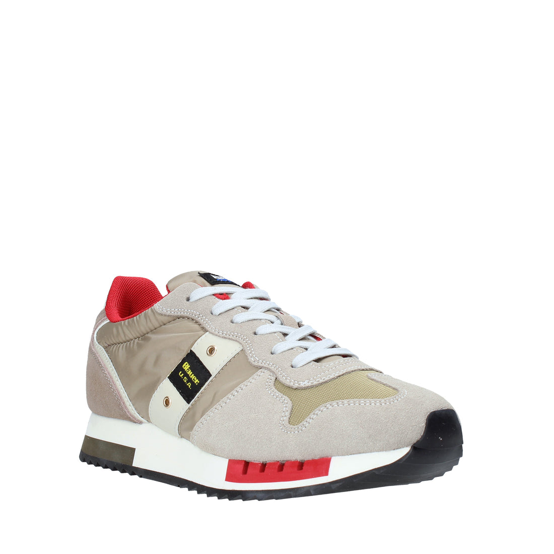 Sneakers Beige Blauer Shoes