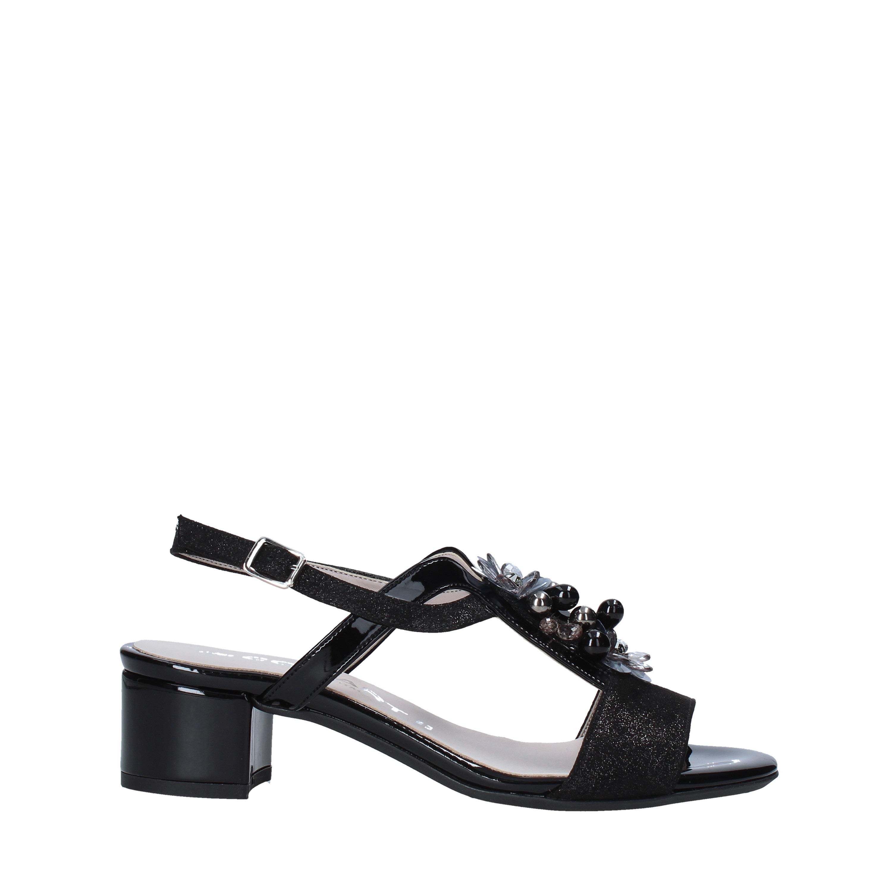 Sandali tacco Nero Comart