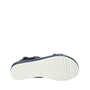 Sandali zeppa Blu Comart