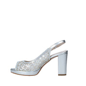 Sandali tacco Argento Comart