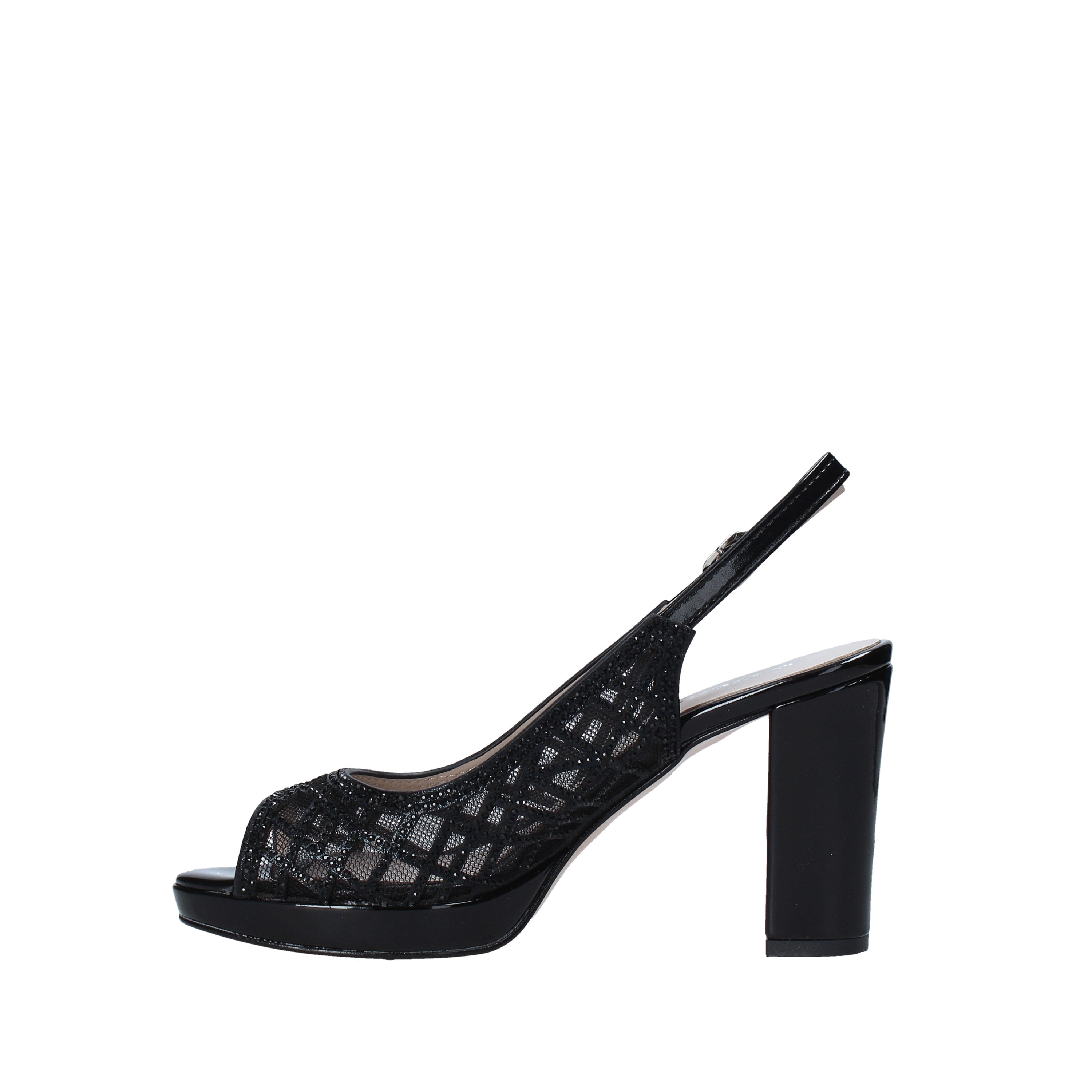 Sandali tacco Nero Comart
