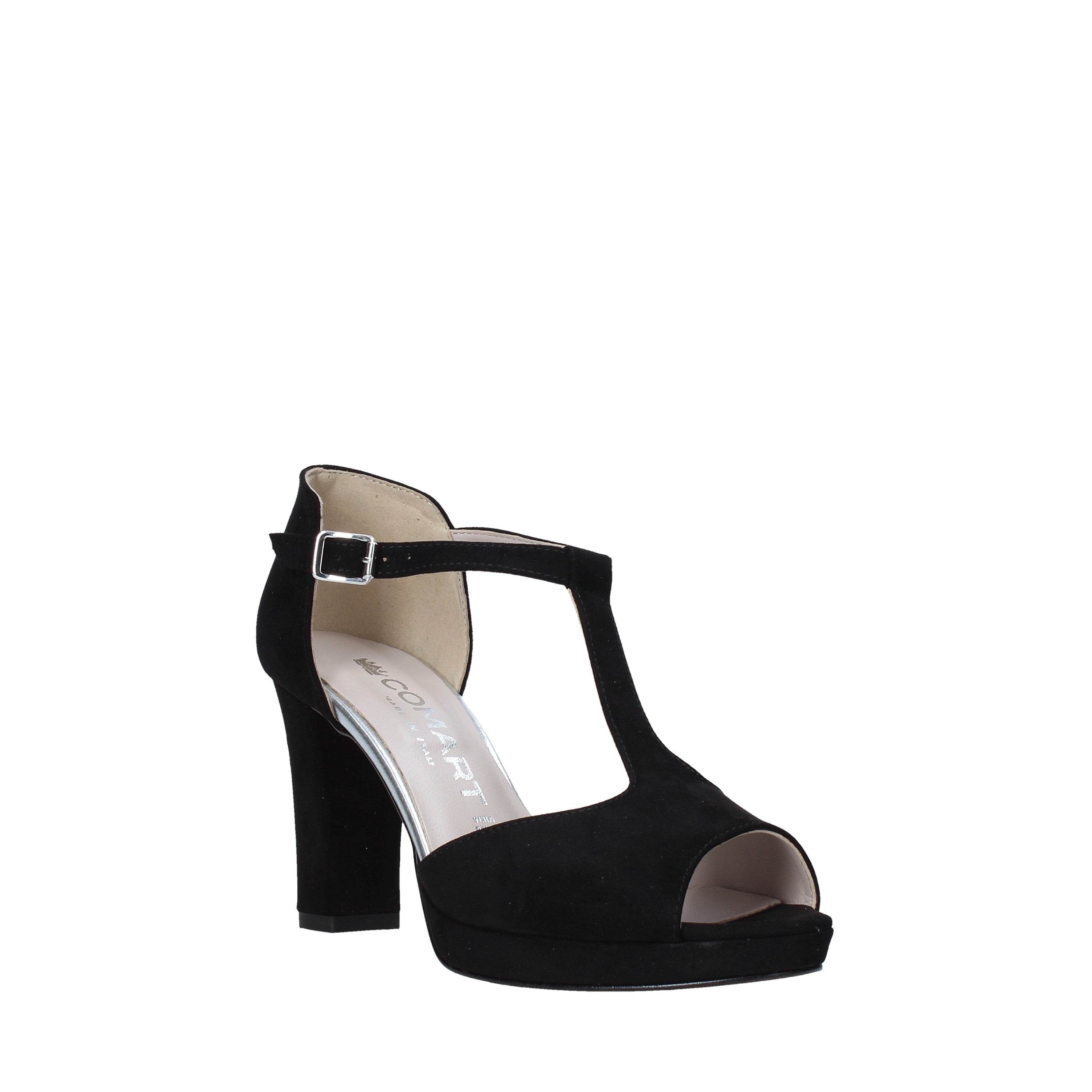 Sandali tacco Nero Comart