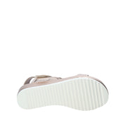 Sandali zeppa Rosa Nude Comart