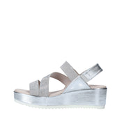 Sandali zeppa Grigio Comart