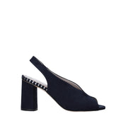 Sandali tacco Blu Comart