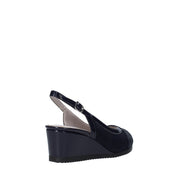 Sandali zeppa Blu Comart