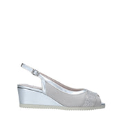 Sandali zeppa Grigio Comart