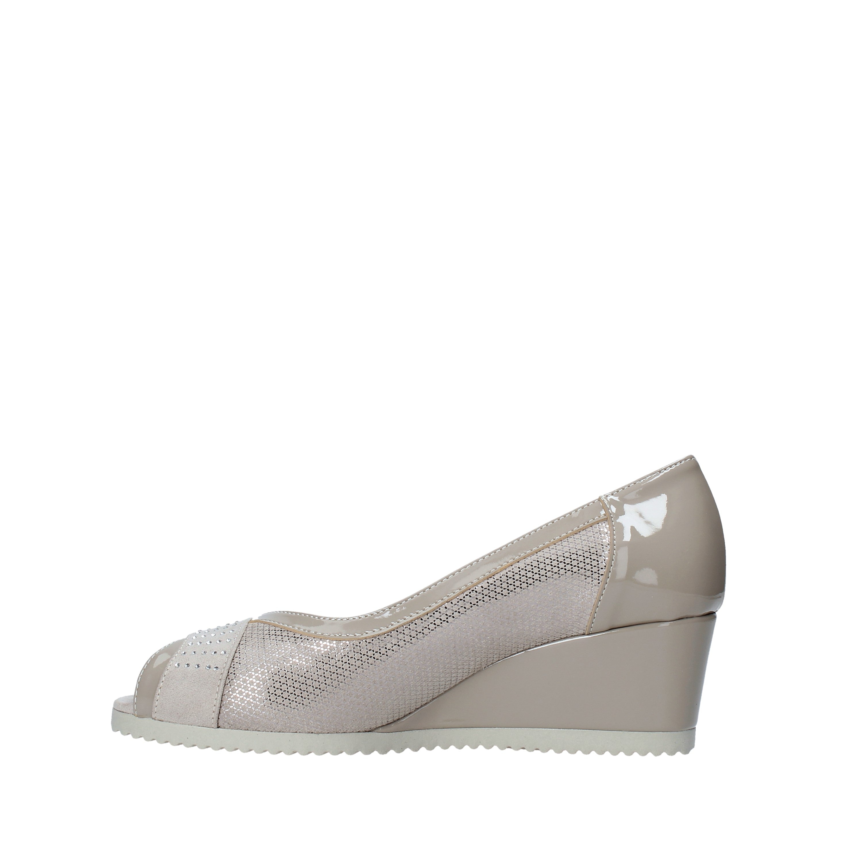 Sandali zeppa Beige Comart