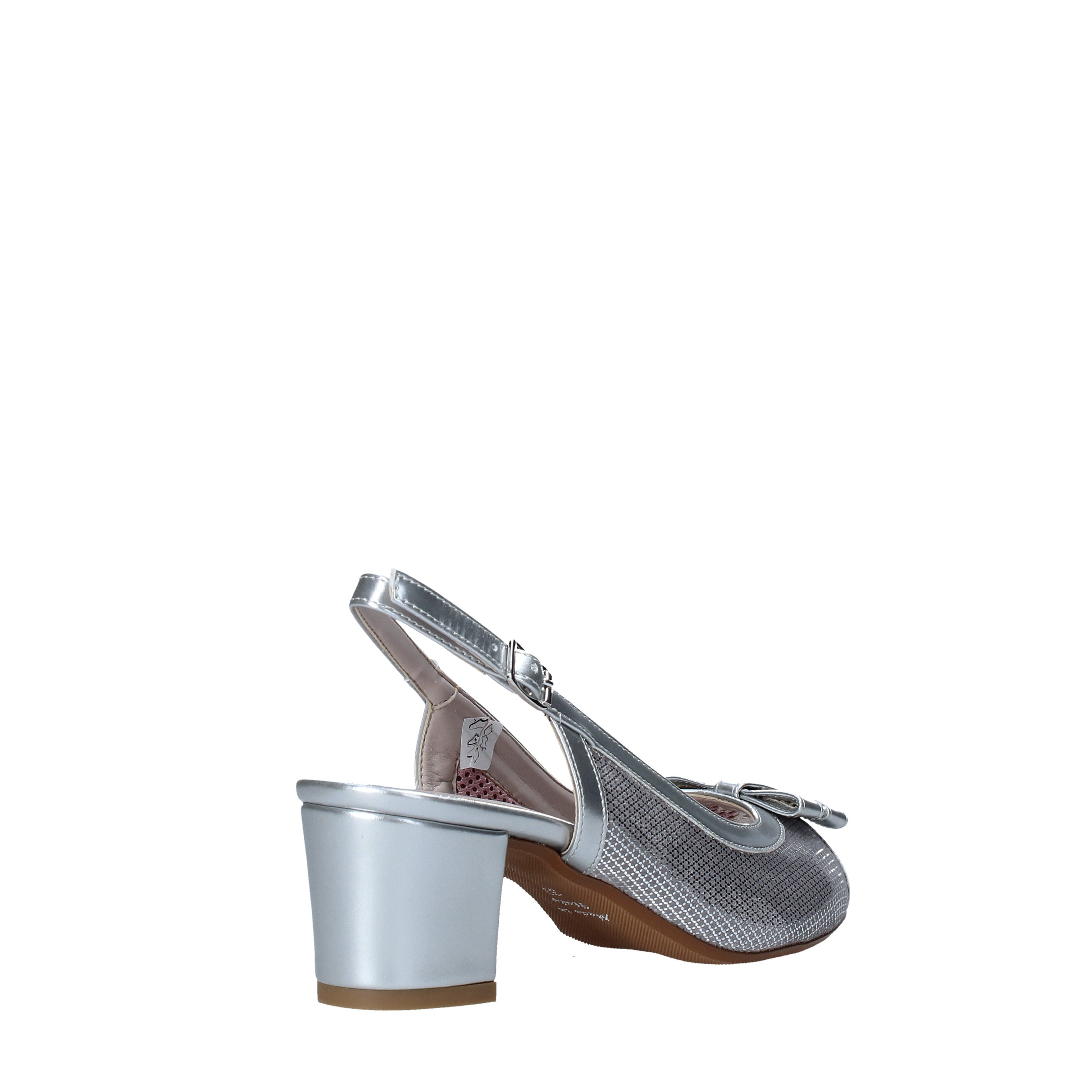 Sandali tacco Argento Comart
